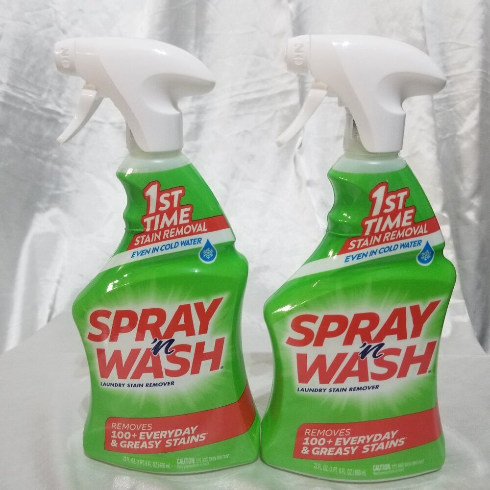 Spray 'n Wash Laundry stain Remover 2 Spray Bottles Brand New never used
